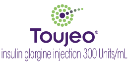 Toujeo® (insulin glargine) injection 300 Units/mL logo