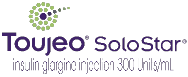 Toujeo® SoloStar® (insulin glargine injection) 300 Units/mL logo